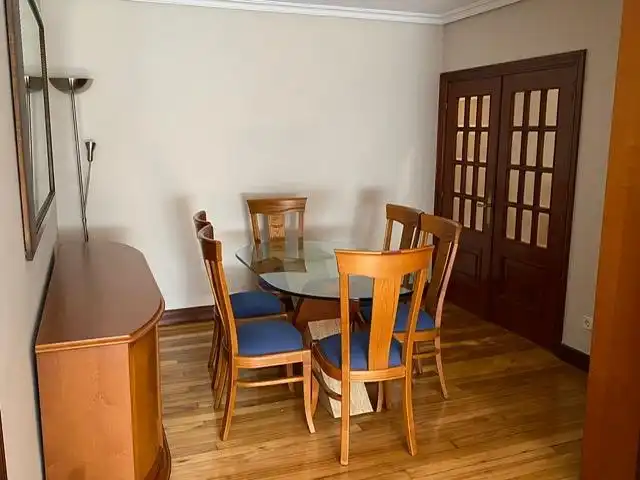 Esszimmer von Wohnung zur Miete in Bilbao  mit Heizung, Möbliert und Balkon