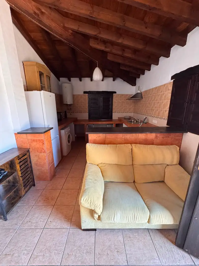 Küche von Haus oder Chalet zur Miete in Almáchar mit Privatgarten, Möbliert und Waschmaschine