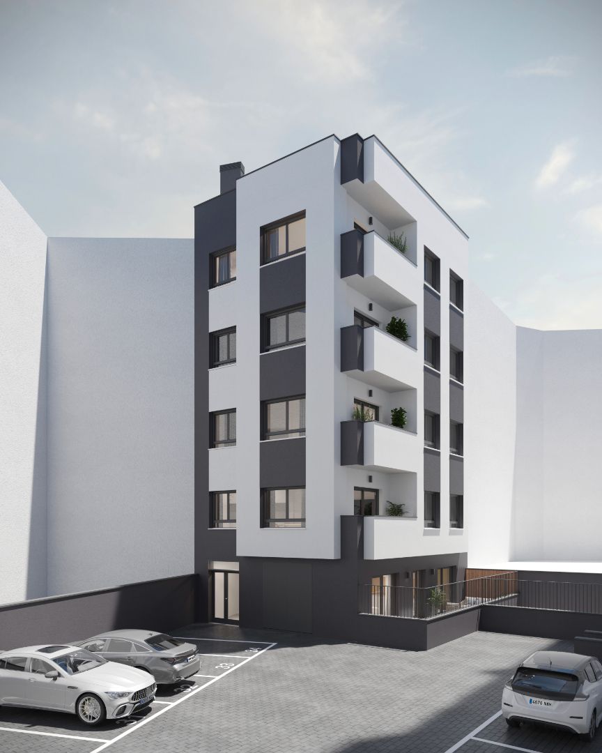 Exterior view of Flat for sale in Móstoles  with Heating and Community pool