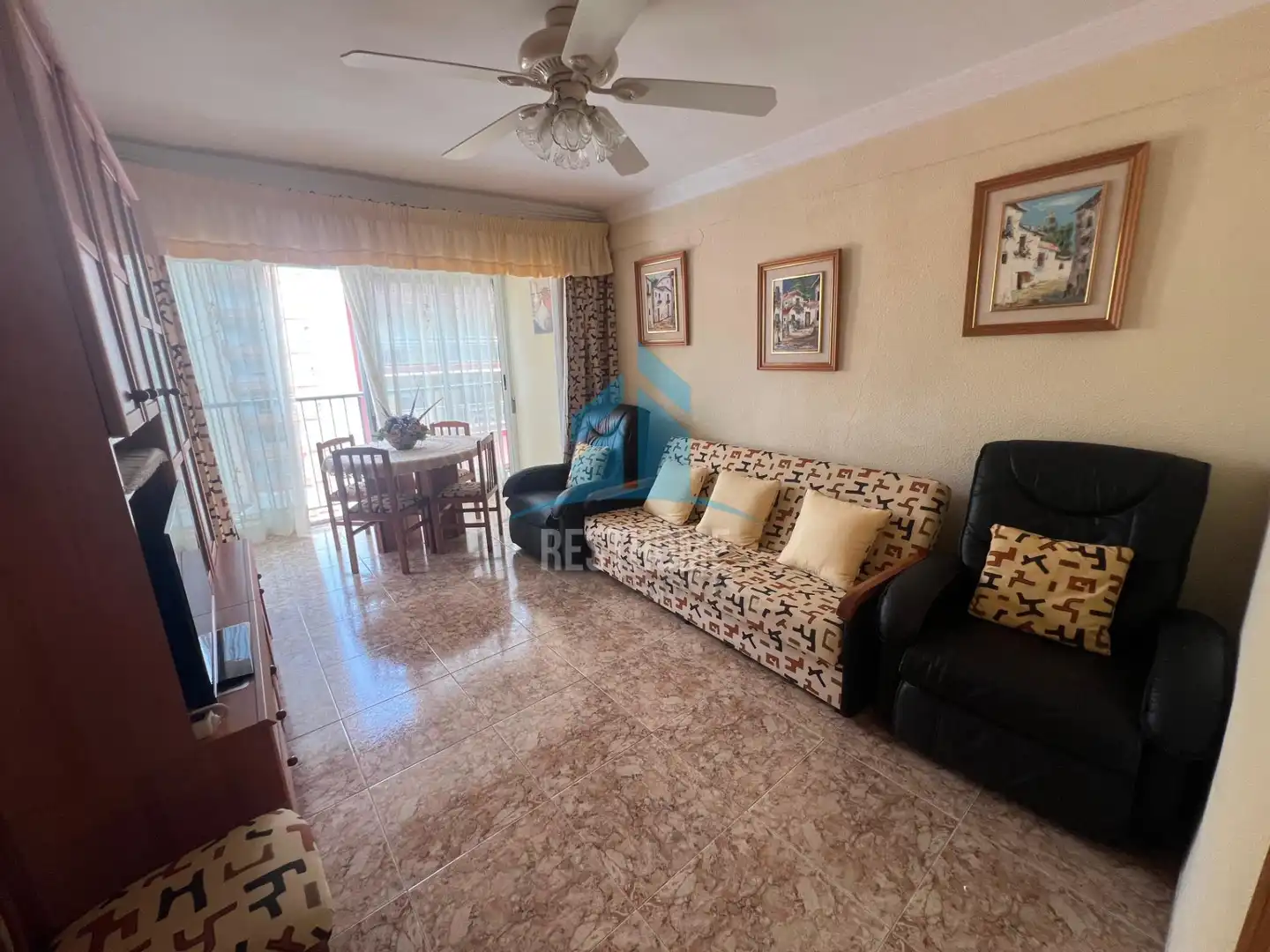 Living room of Flat for sale in Cullera  with Storage room and Furnished
