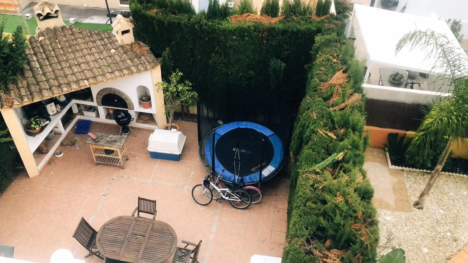 Garten von Einfamilien-Reihenhaus zur Miete in La Nucia mit Heizung, Privatgarten und Terrasse