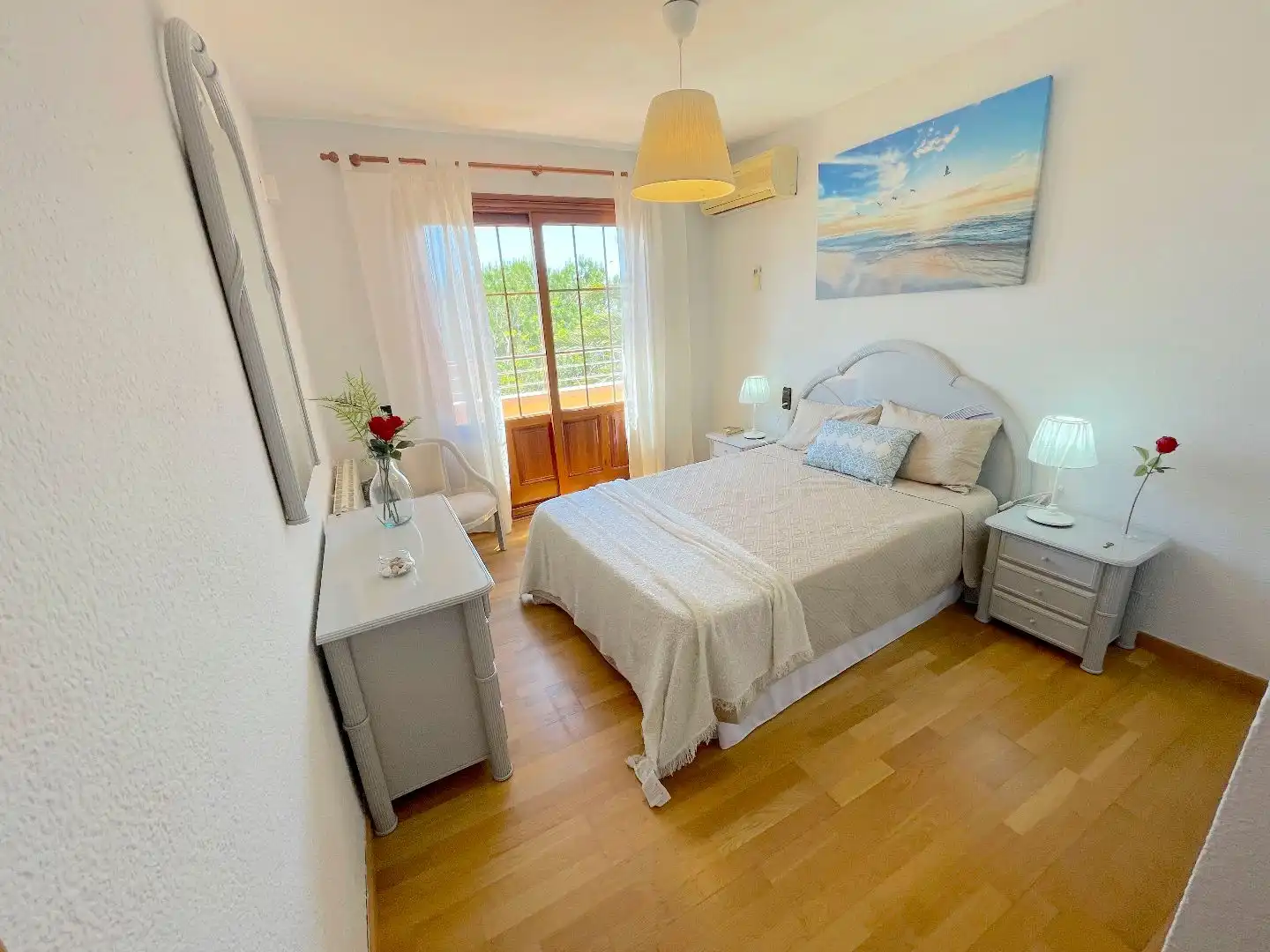 Bedroom of Houses for rent in Platja de la Pobla de Farnals