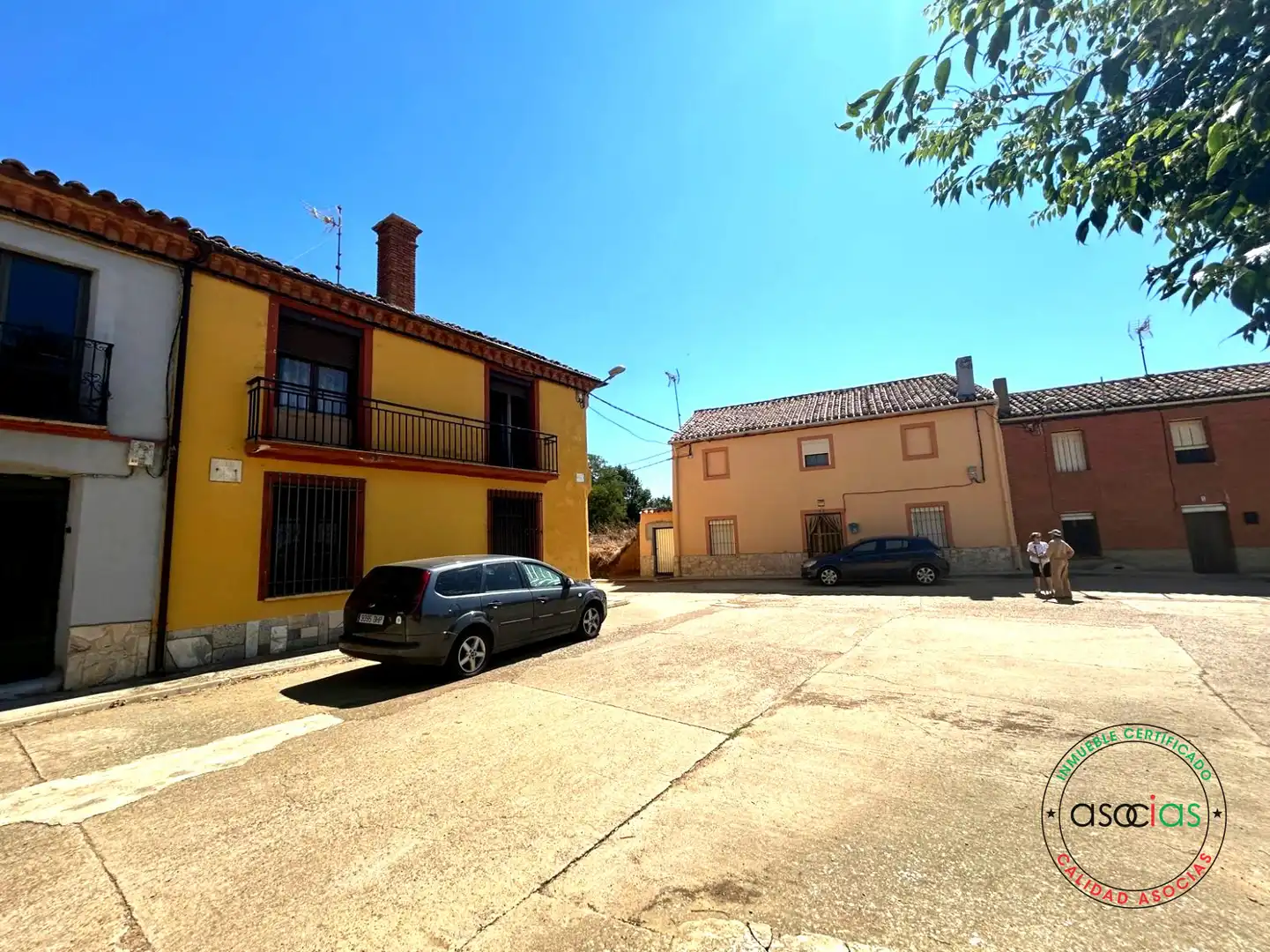 Vista exterior de Casa o chalet en venta en Santervás de Campos con Jardín privado y Amueblado