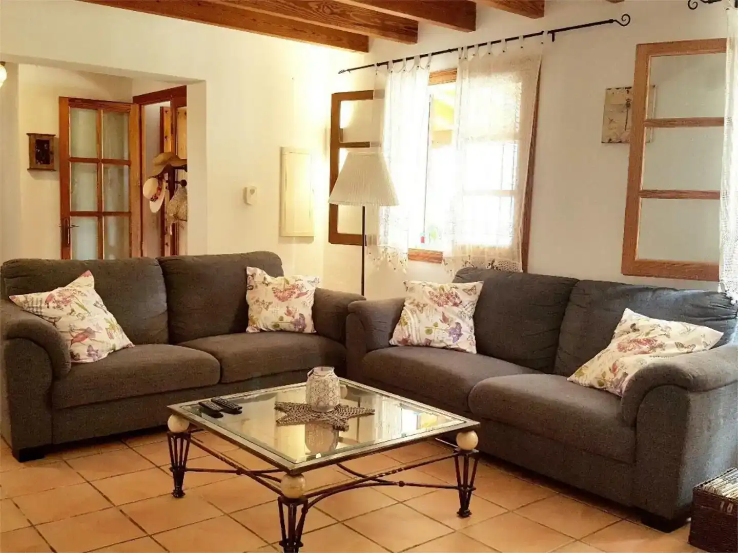 Living room of Houses for rent in Manacor  with Air Conditioner, Private garden and Storage room