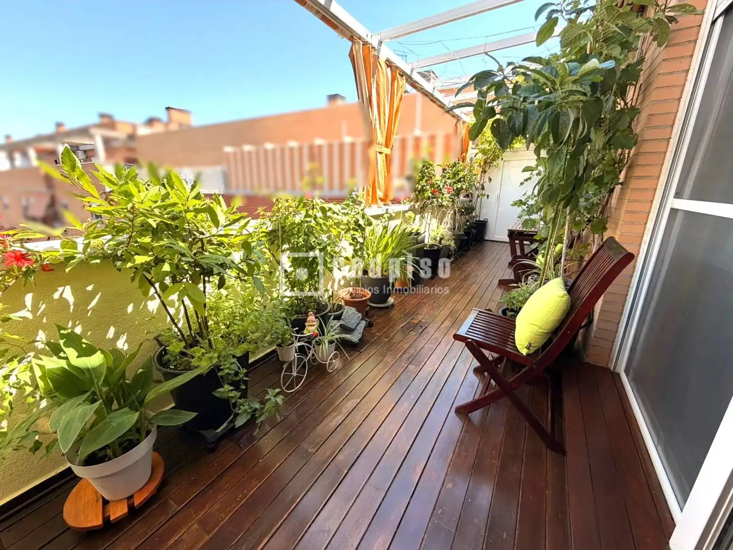 Terrace of Attic for sale in Móstoles  with Air Conditioner, Heating and Private garden