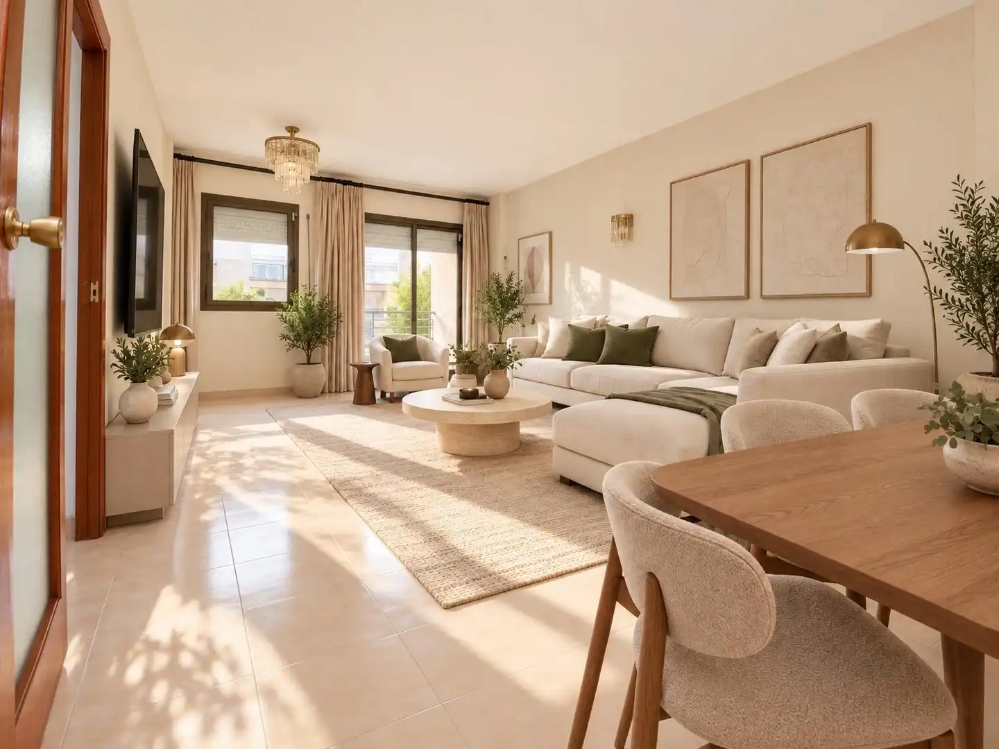 Sala de estar de Piso en venta en Nord