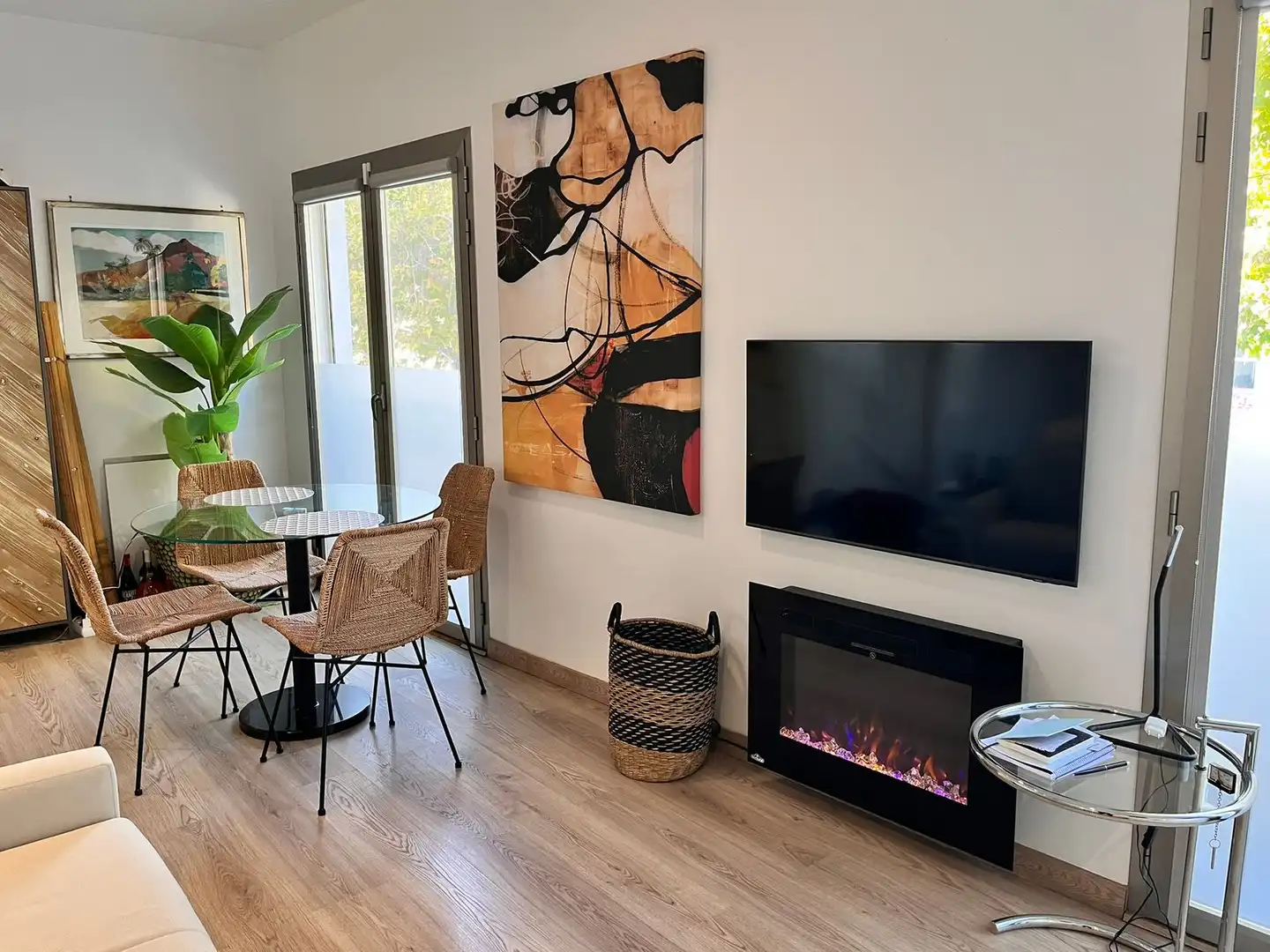 Sala de estar de Ático en venta en Marbella con Aire acondicionado y Terraza