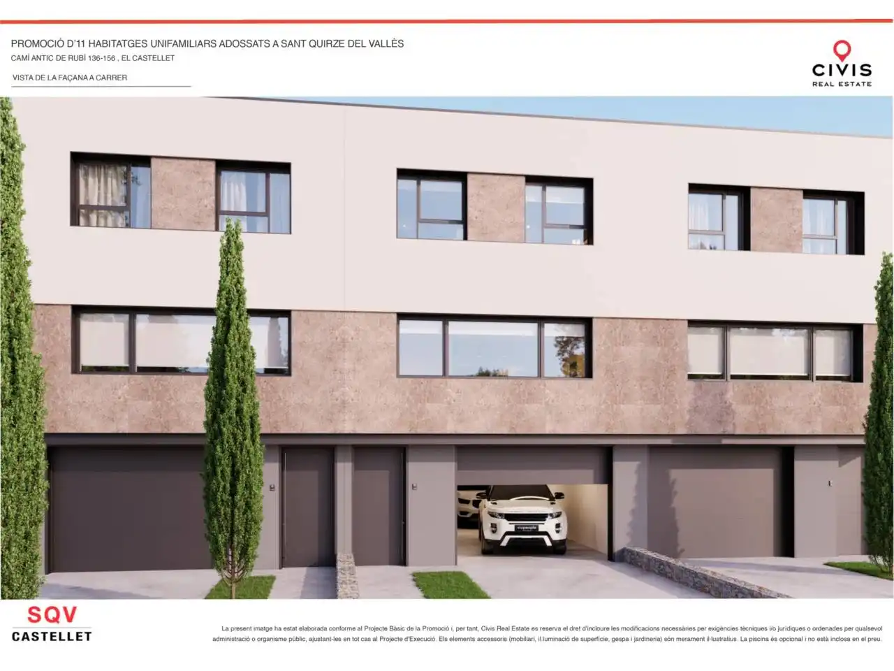 Vista exterior de Casa o xalet en venda en Sant Quirze del Vallès amb Aire condicionat, Calefacció i Jardí privat
