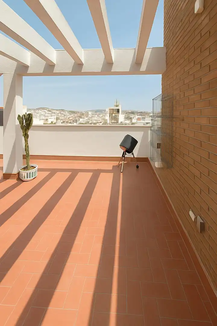 Terrassa de Àtic de lloguer en Elche / Elx amb Aire condicionat, Calefacció i Jardí privat