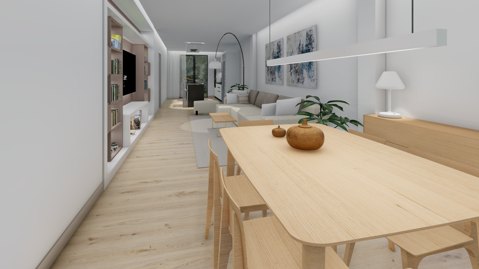 Living room of Flat for sale in  Logroño  with Heating, Private garden and Parquet flooring