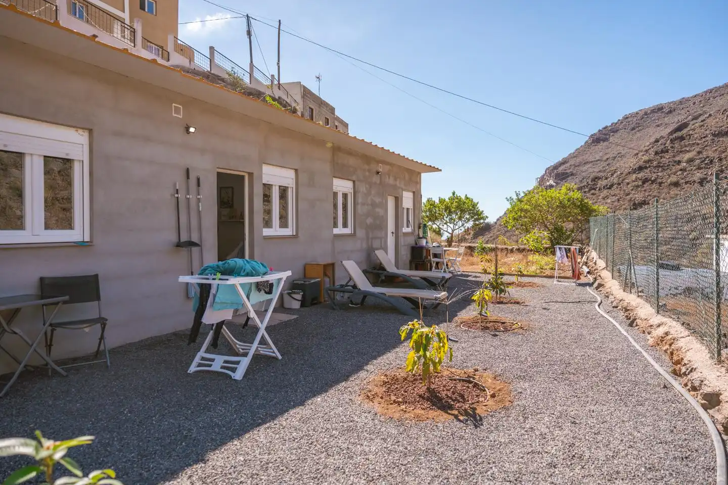 Vista exterior de Finca rústica en venda en Santiago del Teide amb Jardí privat i Terrassa