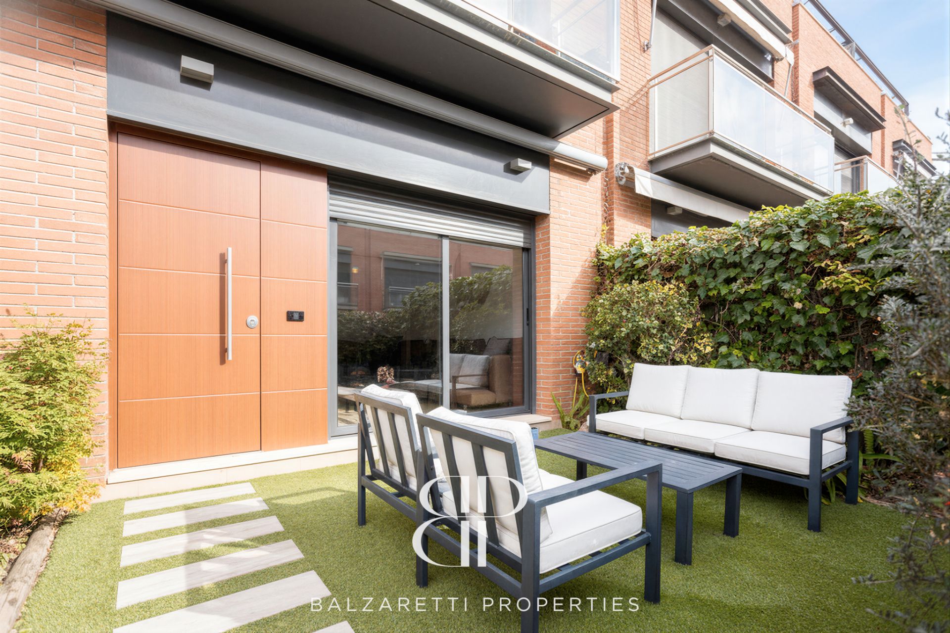 Terrassa de Casa adosada en venda en Sant Andreu de Llavaneres amb Aire condicionat, Calefacció i Jardí privat