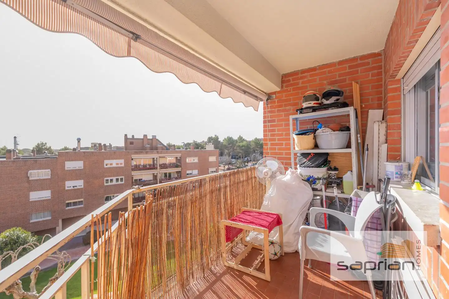 Terrasse von Wohnung zum Verkauf in Pozuelo de Alarcón mit Heizung, Terrasse und Abstellraum
