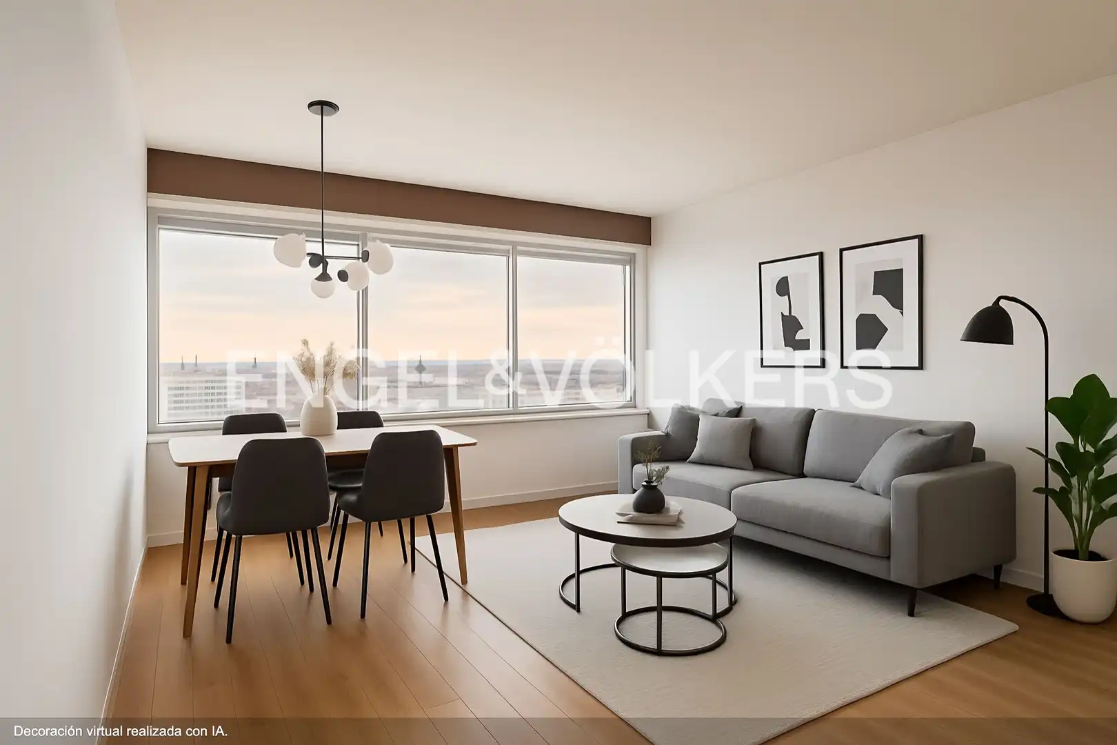 Sala d'estar de Pis en venda en  Madrid Capital amb Calefacció