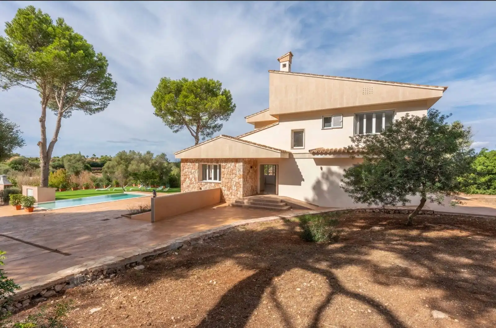 Vista exterior de Finca rústica en venda en  Palma de Mallorca amb Aire condicionat, Calefacció i Jardí privat