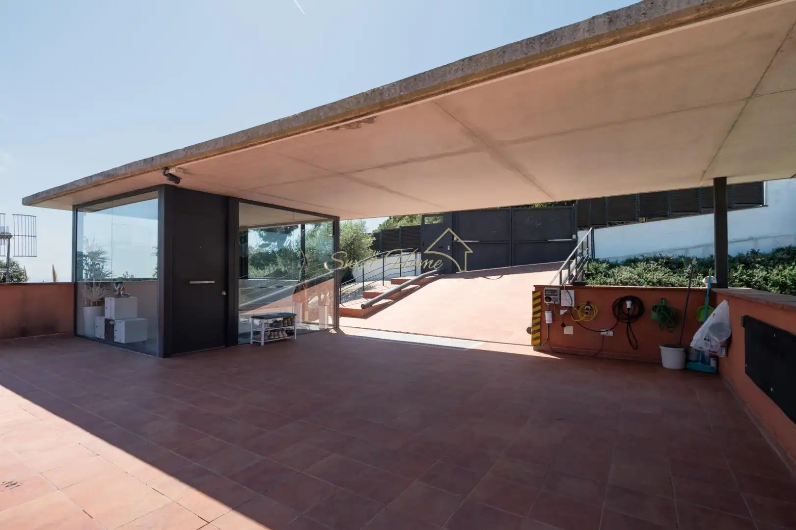 Terraza de Casa o chalet en venta en Alella con Aire acondicionado, Calefacción y Jardín privado