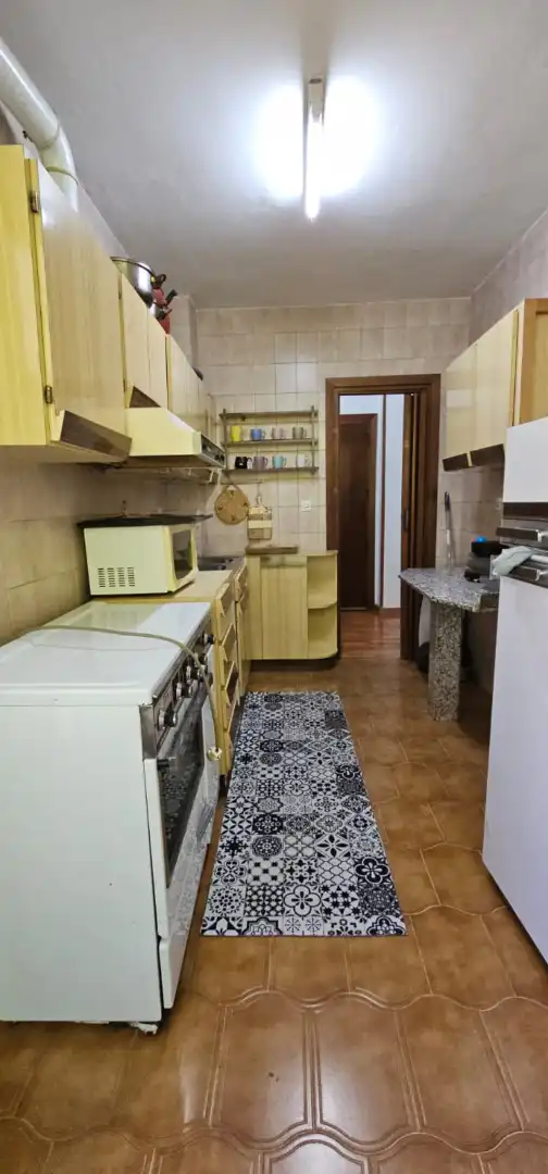 Kitchen of Flat for sale in Puertollano  with Heating, Furnished and Balcony