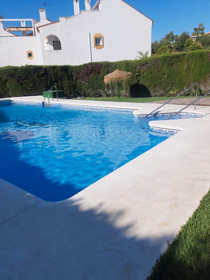 Swimming pool of Single-family semi-detached to rent in Benalmádena  with Air Conditioner, Terrace and Furnished