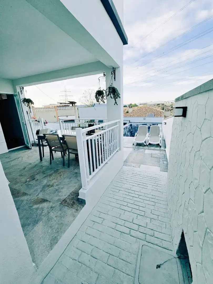 Terraza de Finca rústica en venta en Almazora / Almassora con Jardín privado, Terraza y Trastero