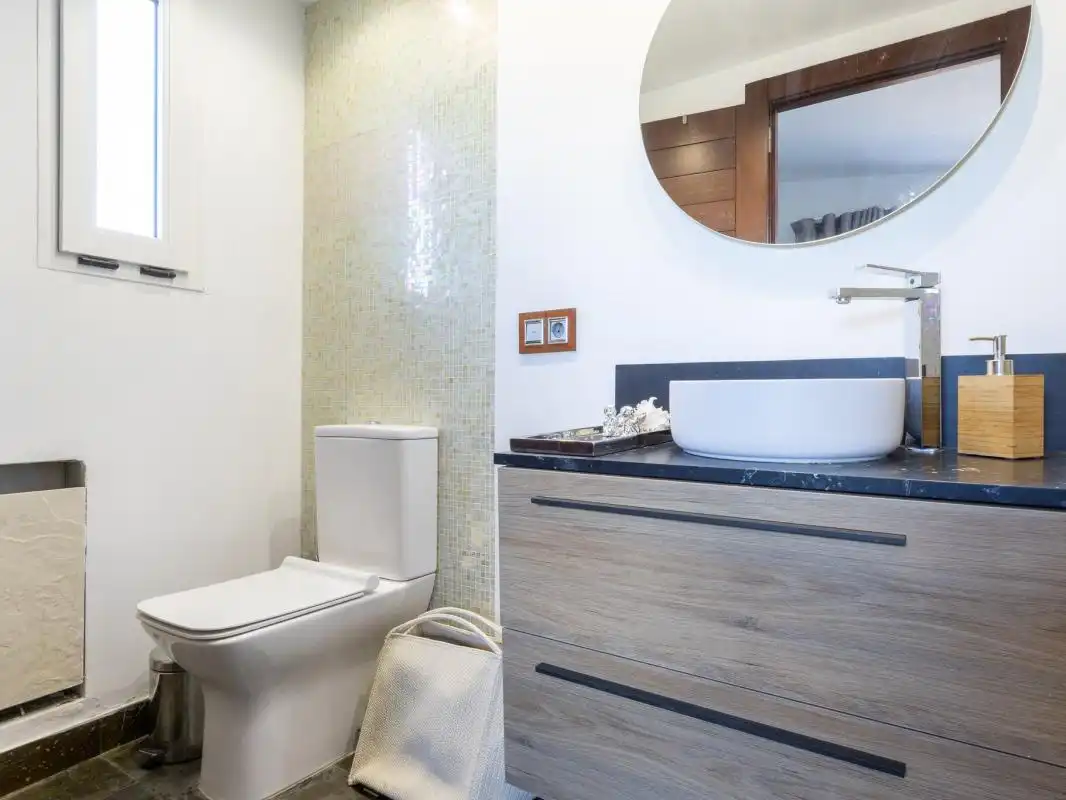 Badezimmer von Dachboden zum Verkauf in Valencia mit Klimaanlage, Heizung und Terrasse