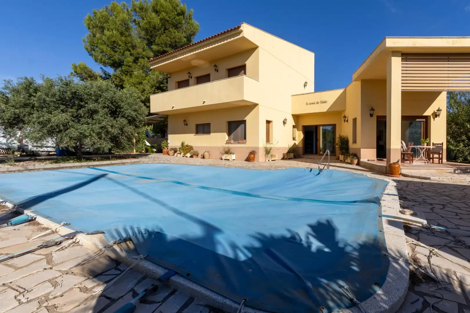 Piscina de Casa o xalet en venda en Mont-roig del Camp amb Calefacció, Jardí privat i Terrassa