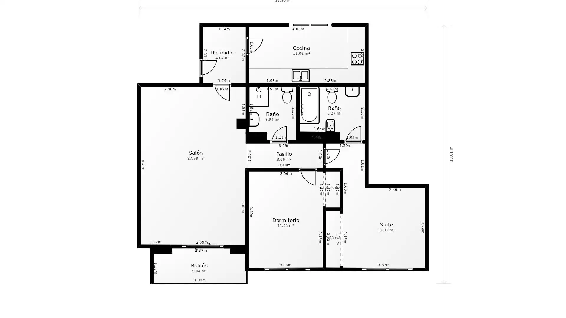 Appartamento con terrazza in vendita a Avenida CASTELLO (DE), imagen 27