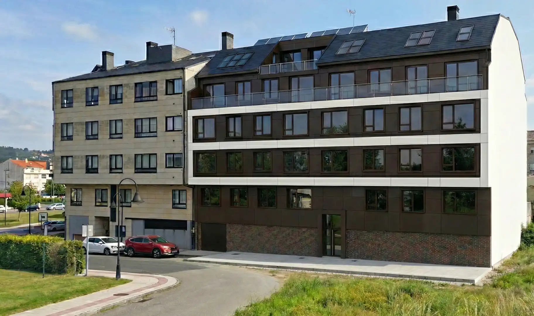 Pis d'obra nova amb terrassa en venda a Rúa Reis Magos 23