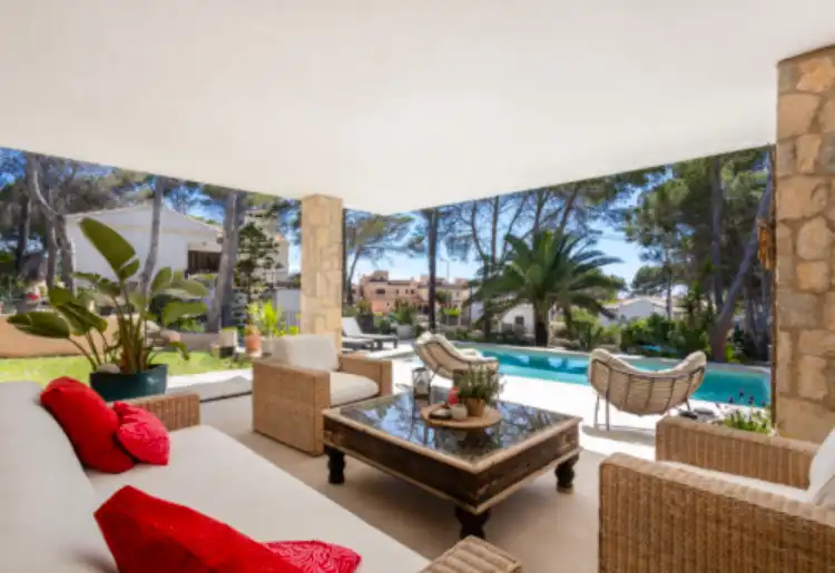 Terraza de Casa o chalet en venta en Calvià con Aire acondicionado, Calefacción y Jardín privado