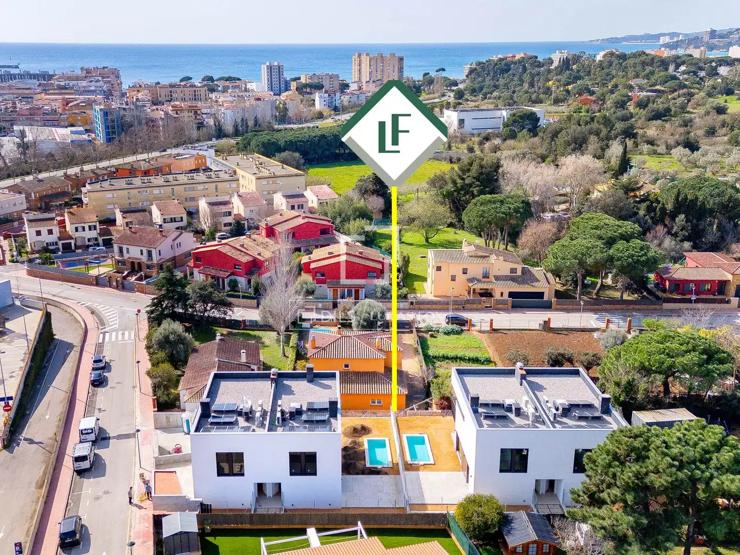 Vista exterior de Casa o xalet en venda en Palamós amb Aire condicionat, Calefacció i Jardí privat