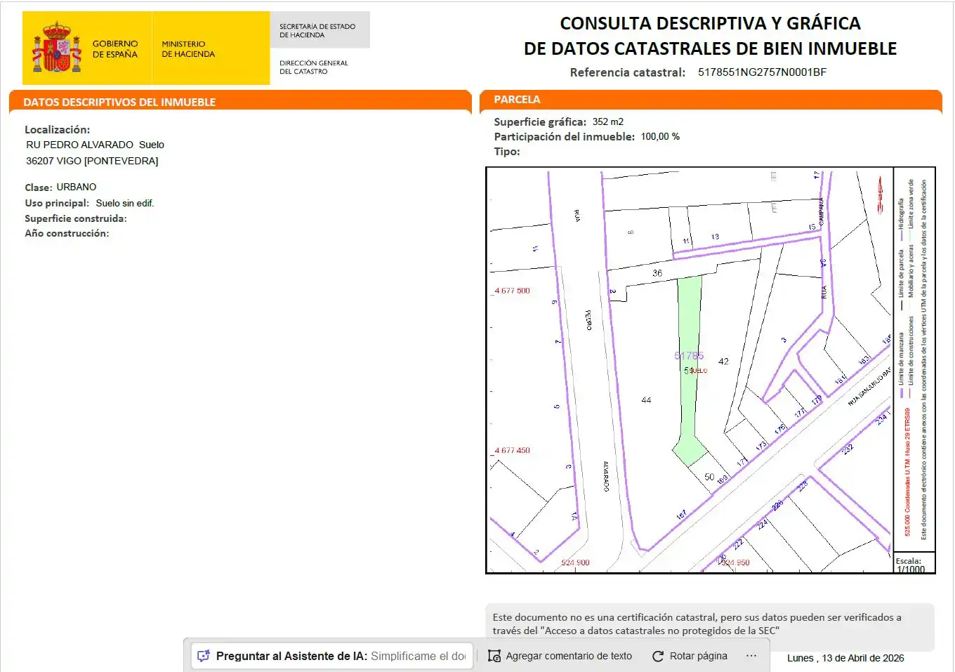Edifici en venda en Vigo 