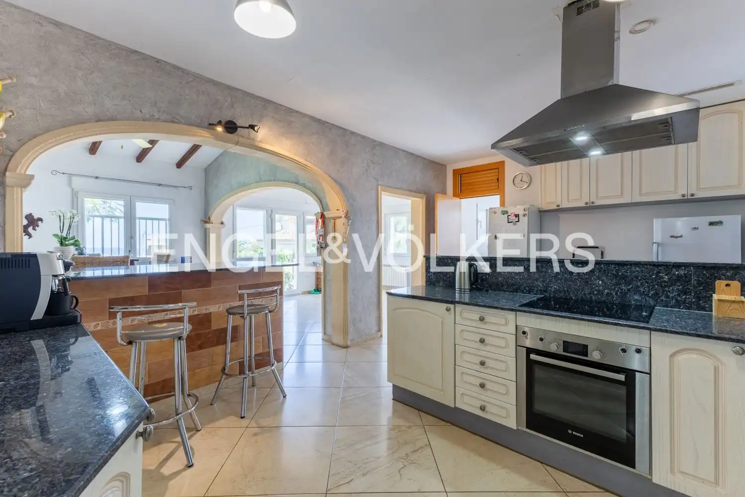 Cocina de Casa o chalet en venta en Dénia con Aire acondicionado, Calefacción y Jardín privado