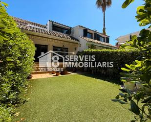 Garden of Single-family semi-detached for sale in Sant Andreu de Llavaneres  with Air Conditioner, Heating and Private garden