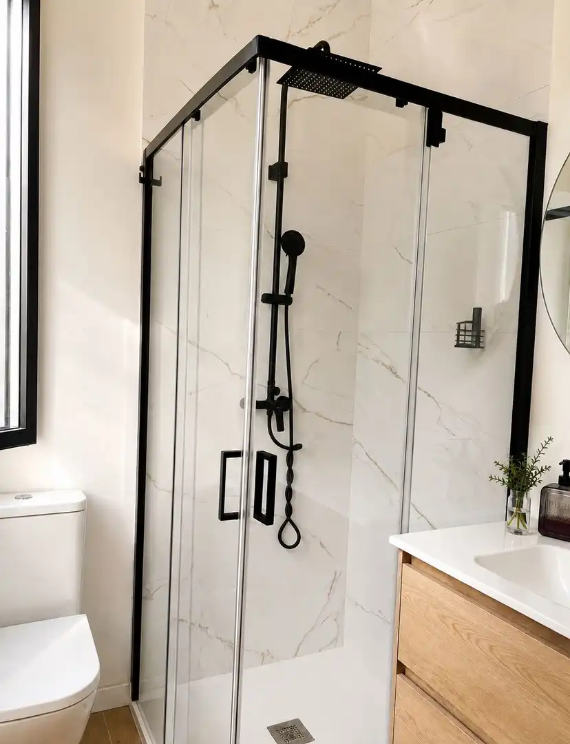 Bathroom of Houses for rent in Jávea / Xàbia  with Air Conditioner, Heating and Private garden