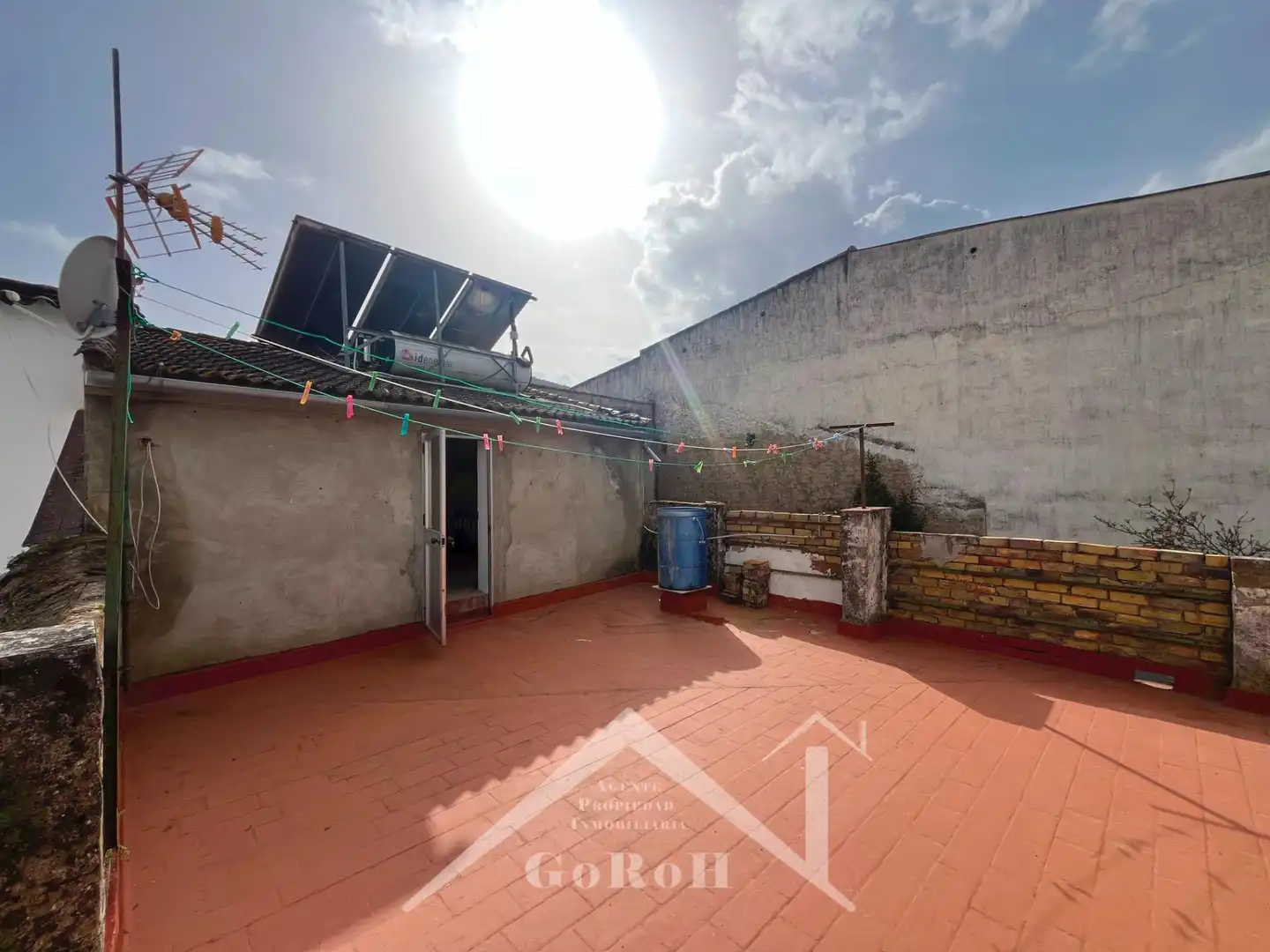Terraza de Casa adosada en venta en Almadén de la Plata con Aire acondicionado, Terraza y Trastero