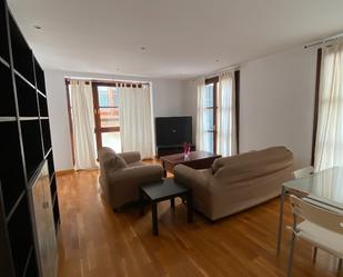 Living room of Flat to rent in  Palma de Mallorca  with Air Conditioner, Heating and Parquet flooring