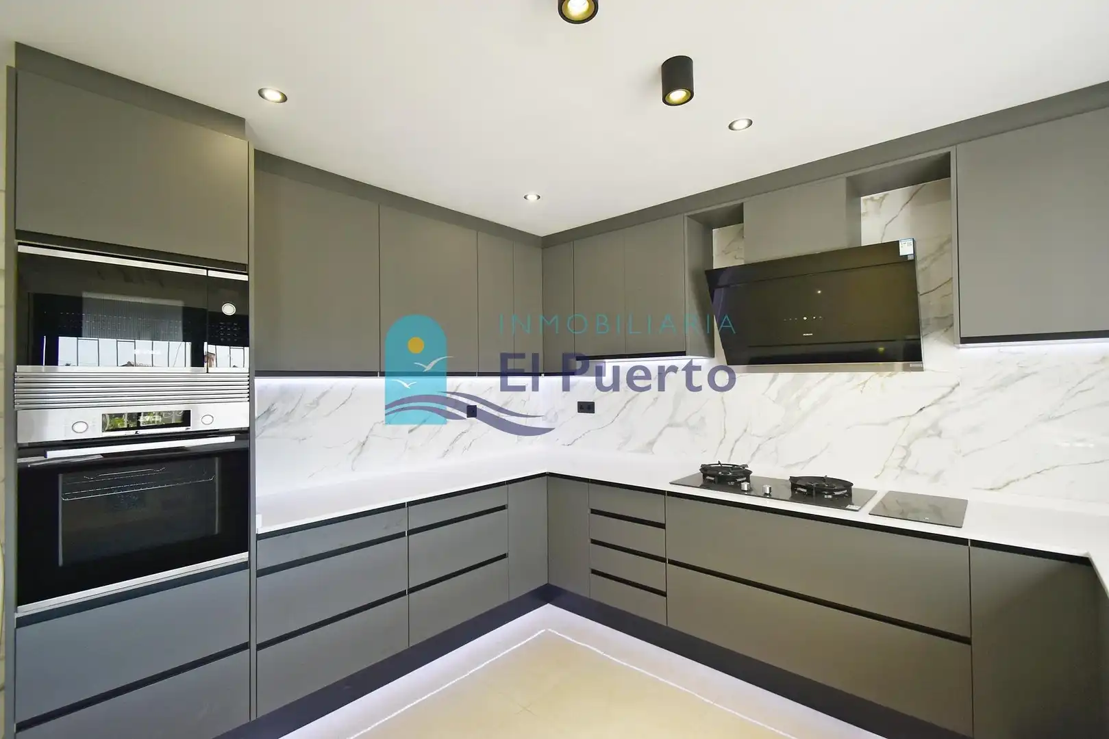 Cocina de Casa o chalet en venta en Mazarrón con Jardín privado, Terraza y Trastero