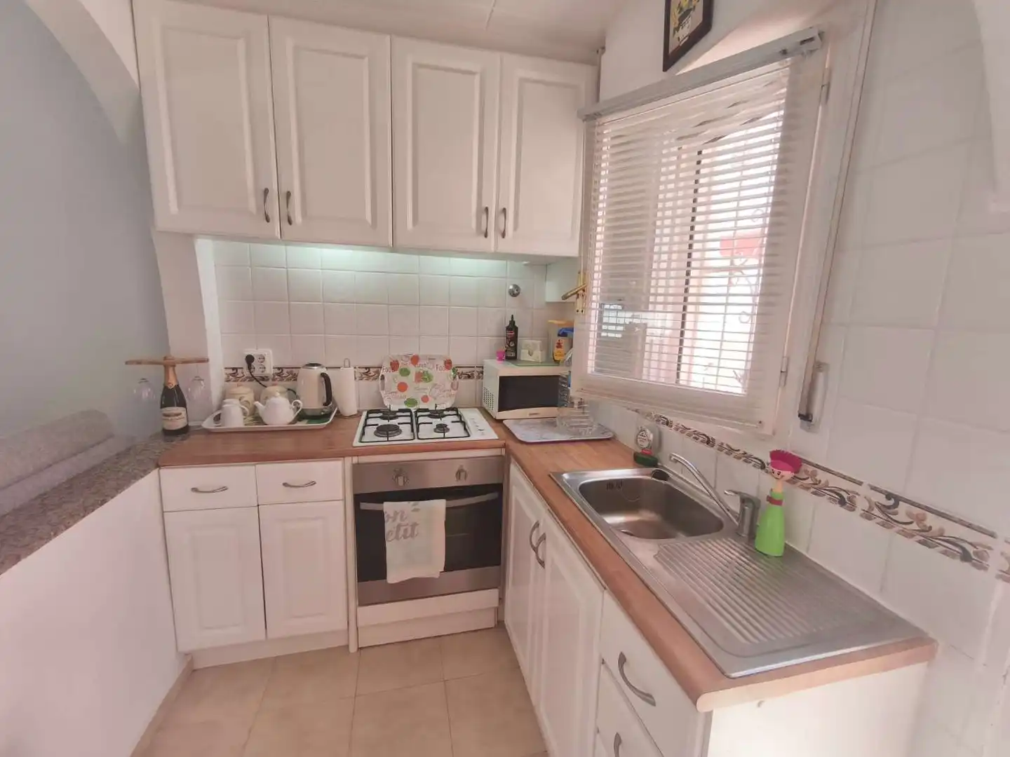 Küche von Maisonette zum Verkauf in Orihuela mit Klimaanlage, Heizung und Terrasse