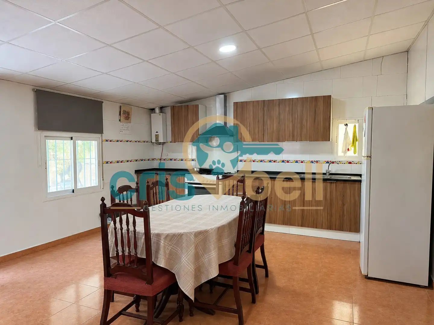 Cocina de Casa o chalet en venta en Lorca con Aire acondicionado, Jardín privado y Amueblado