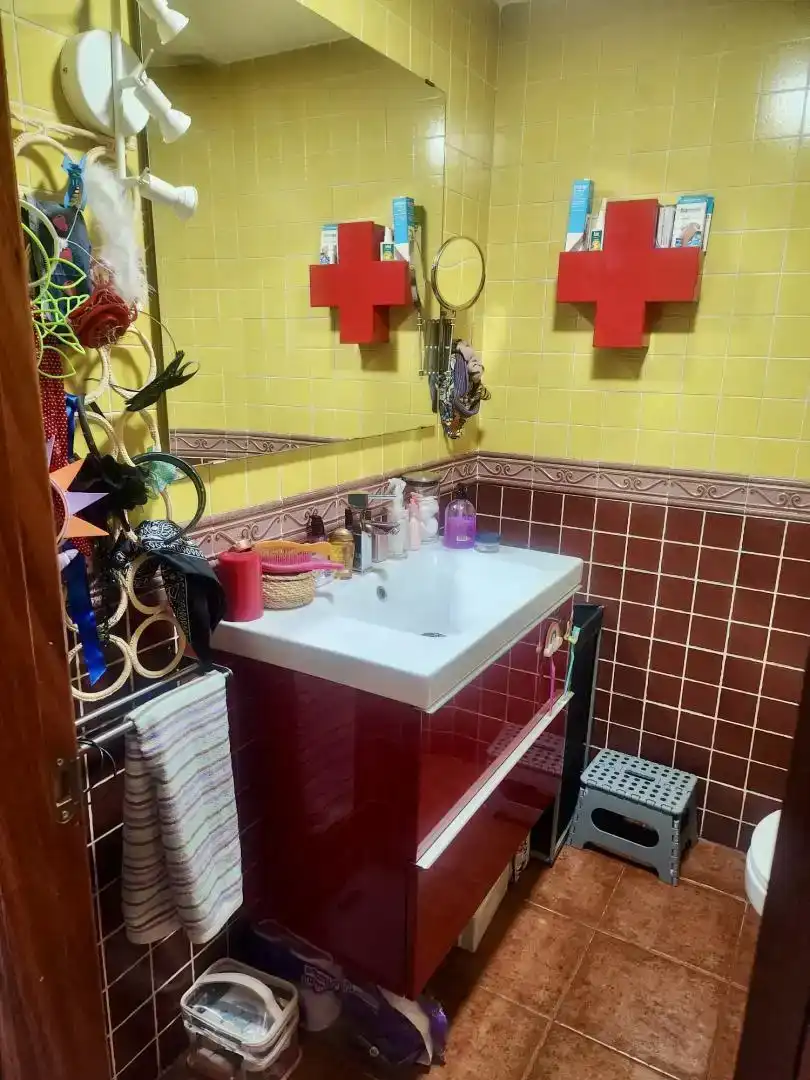 Baño de Casa o chalet en venta en Valverde de la Virgen con Balcón