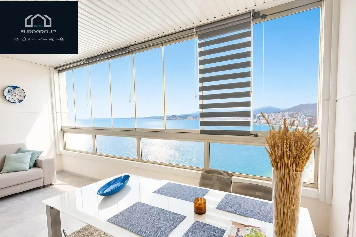 Terrasse von Wohnungen zur Miete in Benidorm mit Heizung, Terrasse und Möbliert