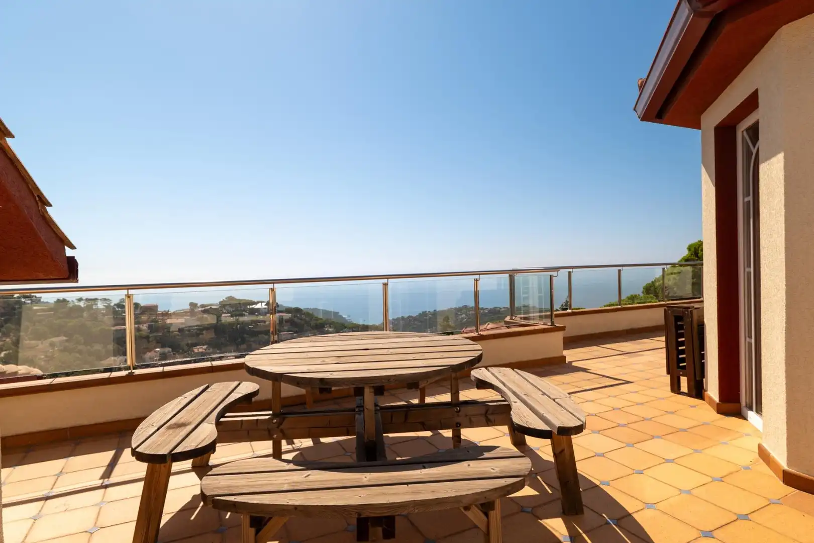Terrassa de Casa o xalet en venda en Lloret de Mar amb Aire condicionat, Calefacció i Jardí privat
