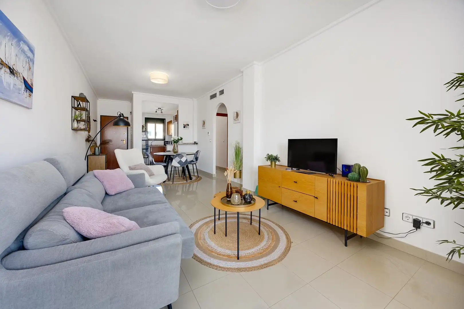 Sala de estar de Apartamento en venta en Rojales con Terraza y Piscina comunitaria