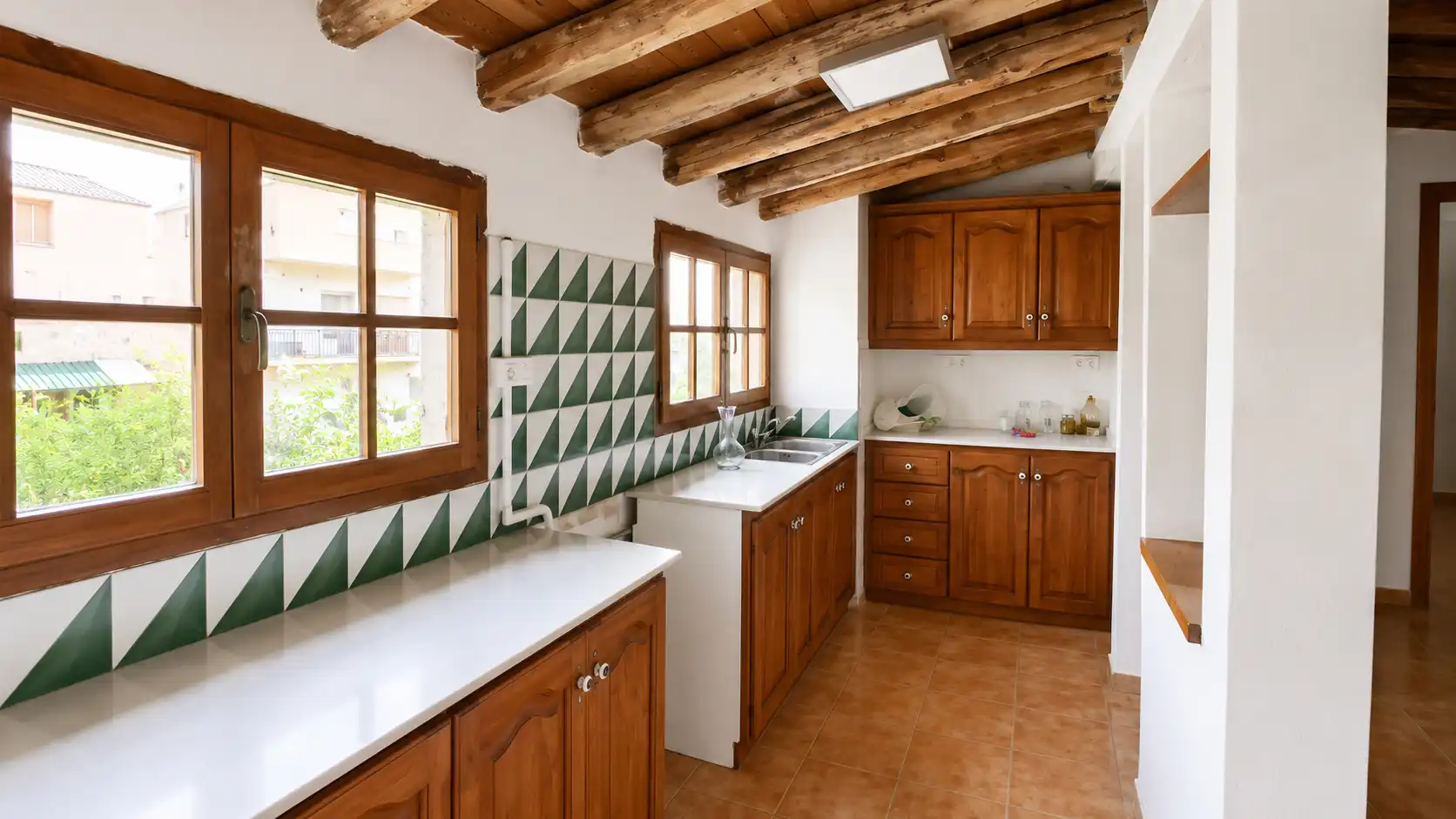Cocina de Casa adosada en venta en Valderrobres con Calefacción, Horno y Lavadora