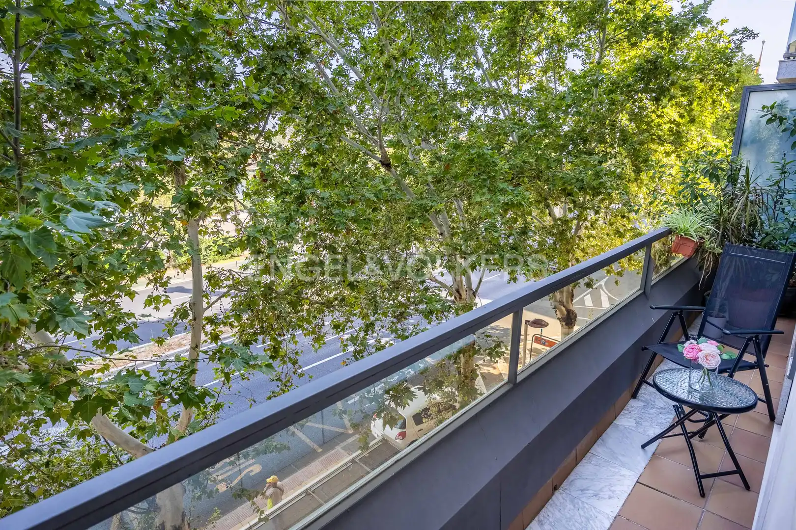 Terrace of Flat for sale in Sevilla  with Air Conditioner, Heating and Private garden
