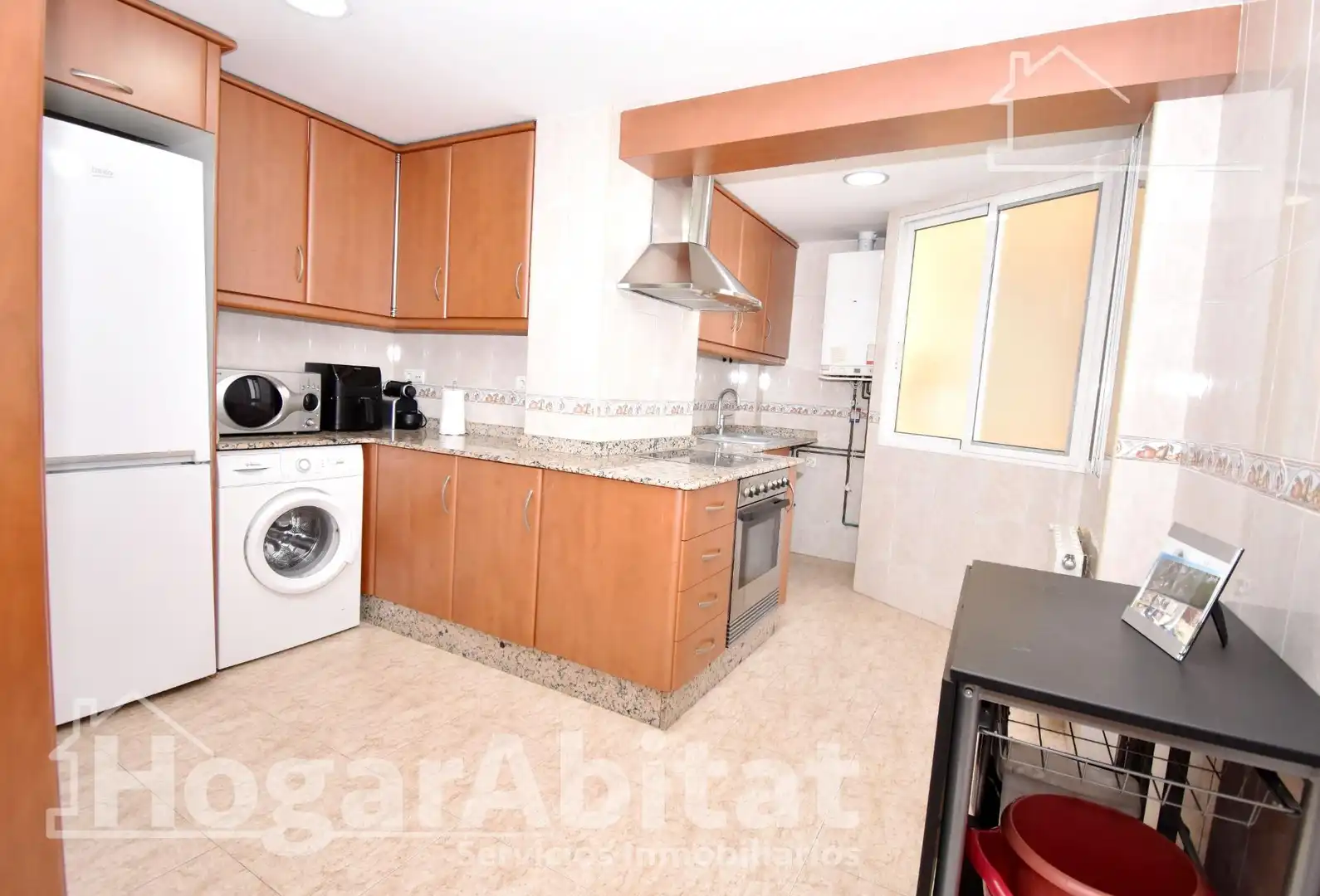 Kitchen of Flat for sale in Quart de Poblet  with Air Conditioner, Heating and Furnished