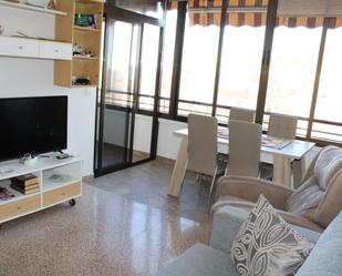 Living room of Flat for sale in Elche / Elx  with Air Conditioner, Private garden and Terrace