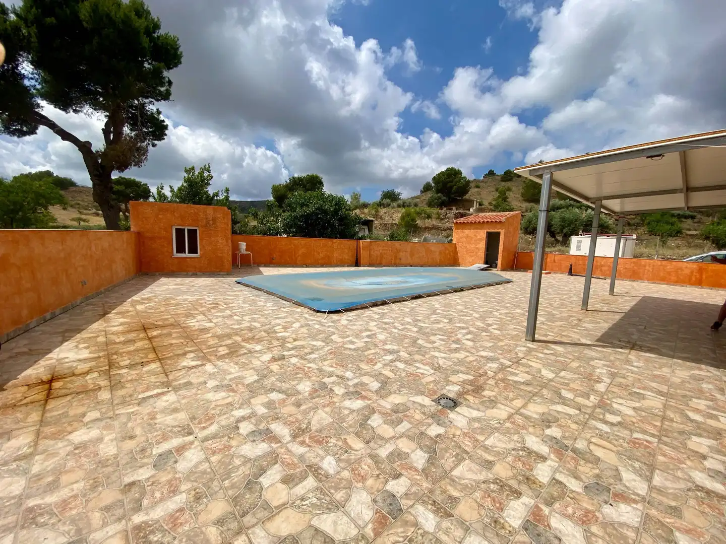 Piscina de Casa o xalet en venda en Cartagena amb Aire condicionat, Calefacció i Jardí privat