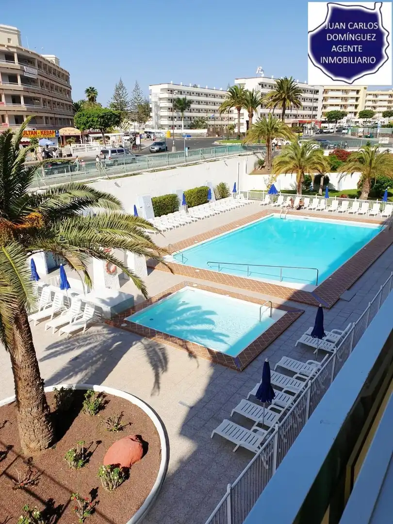 Piscina de Apartamento de alquiler en San Bartolomé de Tirajana con Aire acondicionado, Terraza y Trastero