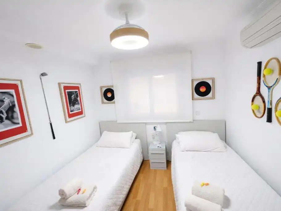 Bedroom of Flat for rent in Altea  with Air Conditioner, Terrace and Balcony
