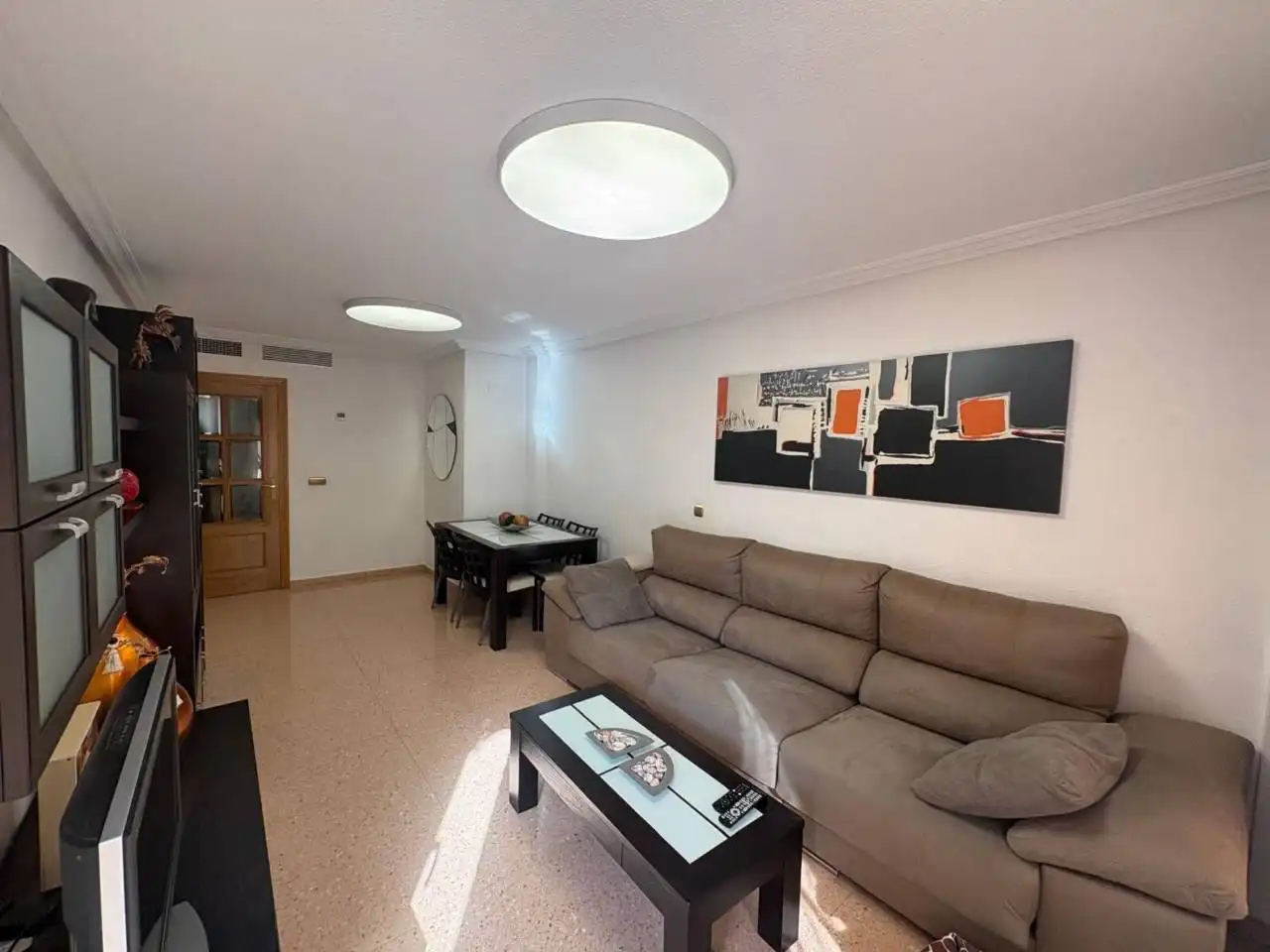 Sala d'estar de Pis en venda en Alicante / Alacant amb Calefacció i Balcó